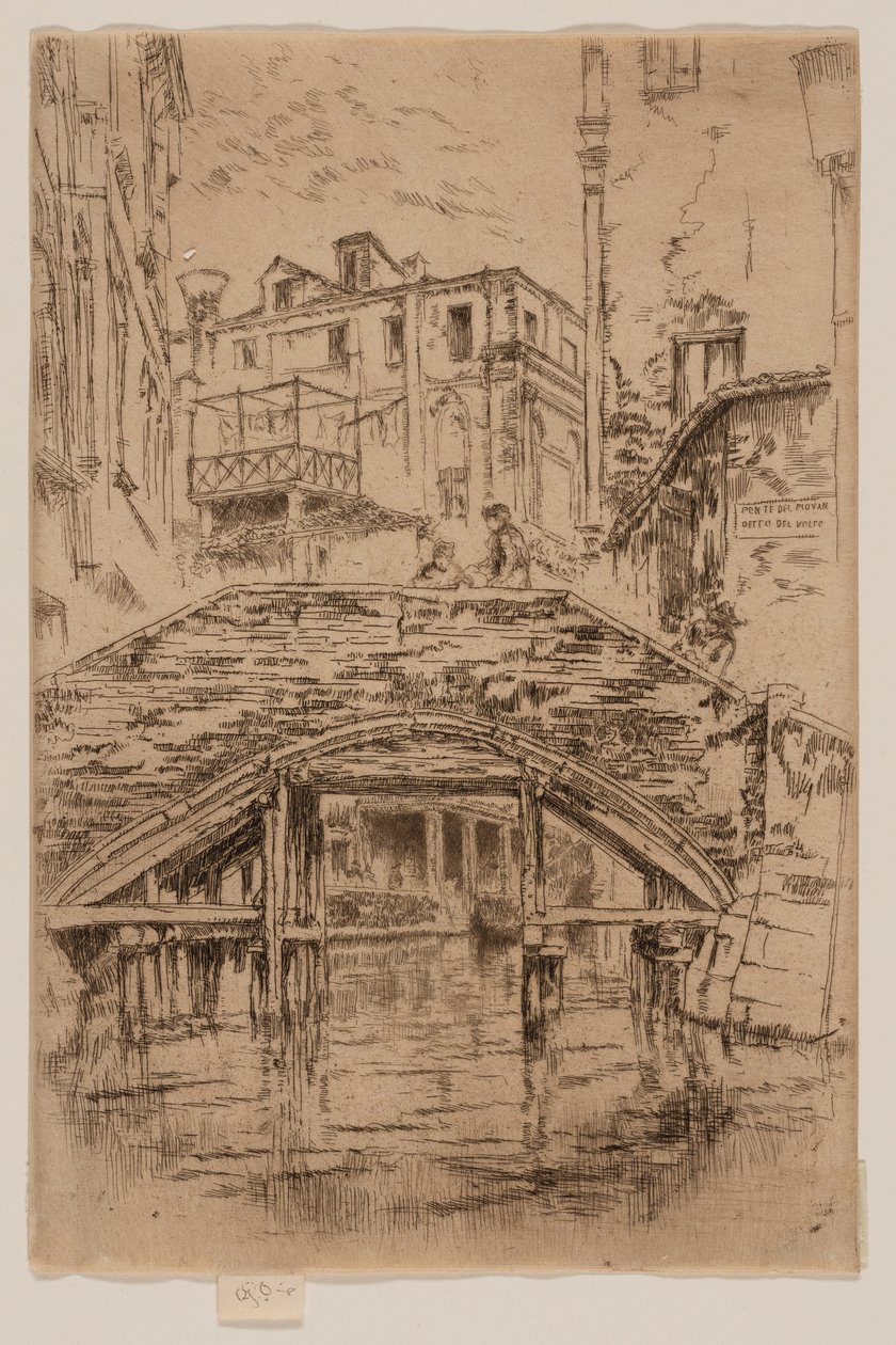 Ponte del Piovan by James Abbott McNeill Whistler