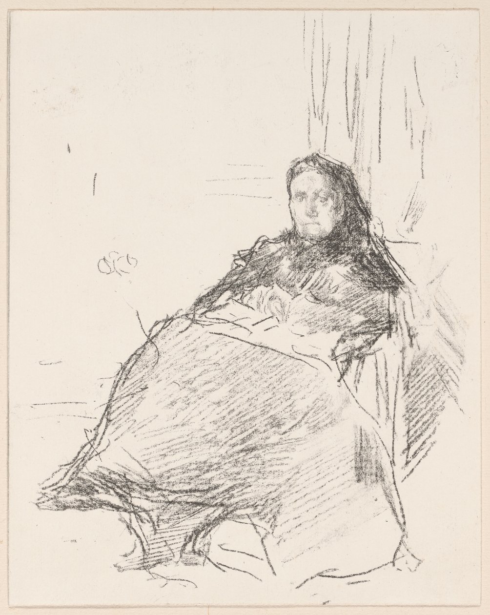 Portrait Study: Mrs. Philip, No. 2 by James Abbott McNeill Whistler