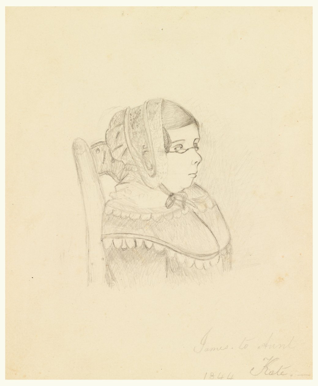 Portrait of Aunt Alicia McNeill by James Abbott McNeill Whistler