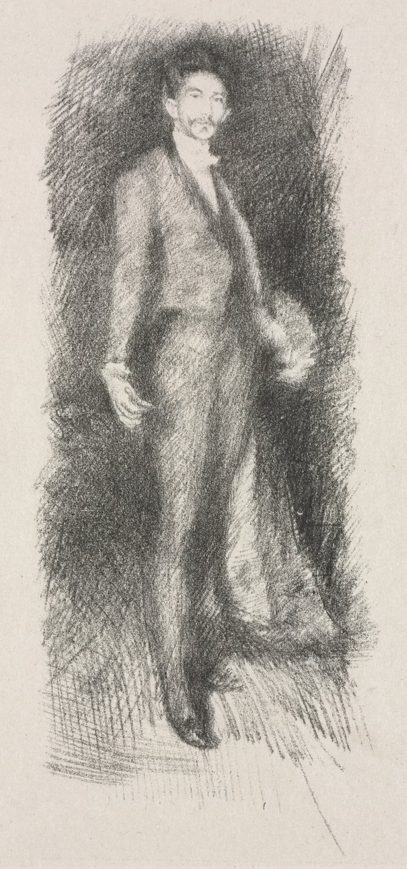 Portrait of Count Robert de Montesquiou by James McNeill Whistler