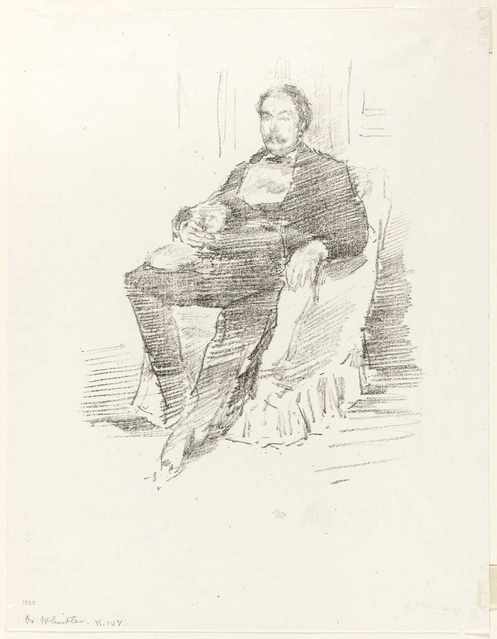 Portrait of Dr. Whistler, No. 2 by James Abbott McNeill Whistler