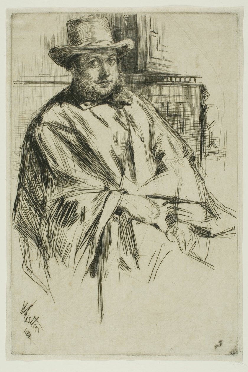 Portrait of a Man by James Abbott McNeill Whistler