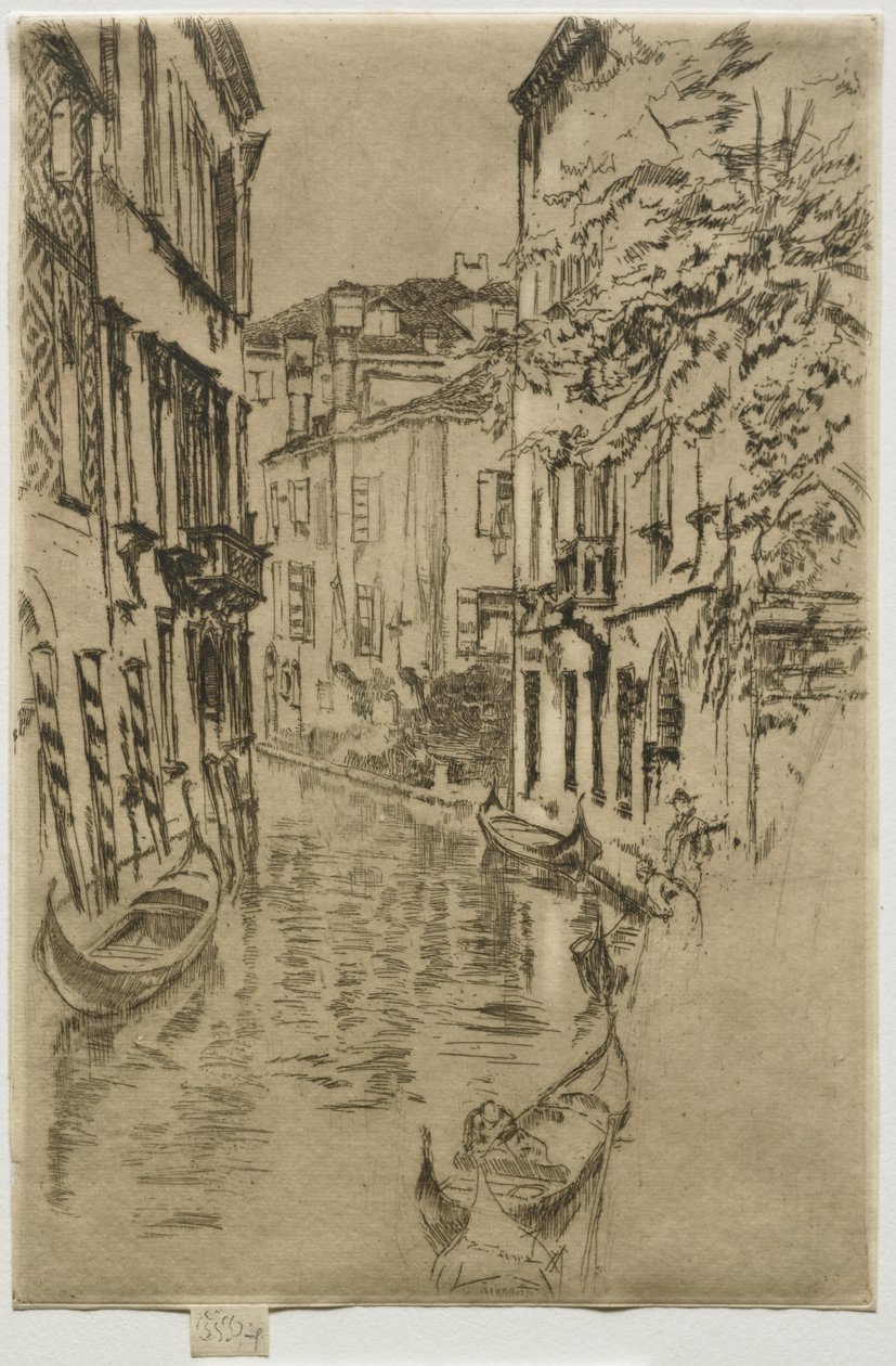 Quiet Canal by James McNeill Whistler