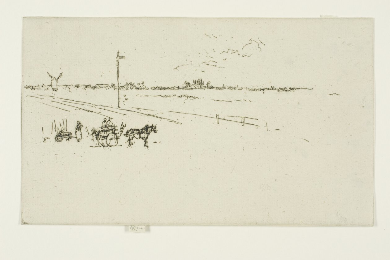 Railway-Station, Voves by James Abbott McNeill Whistler