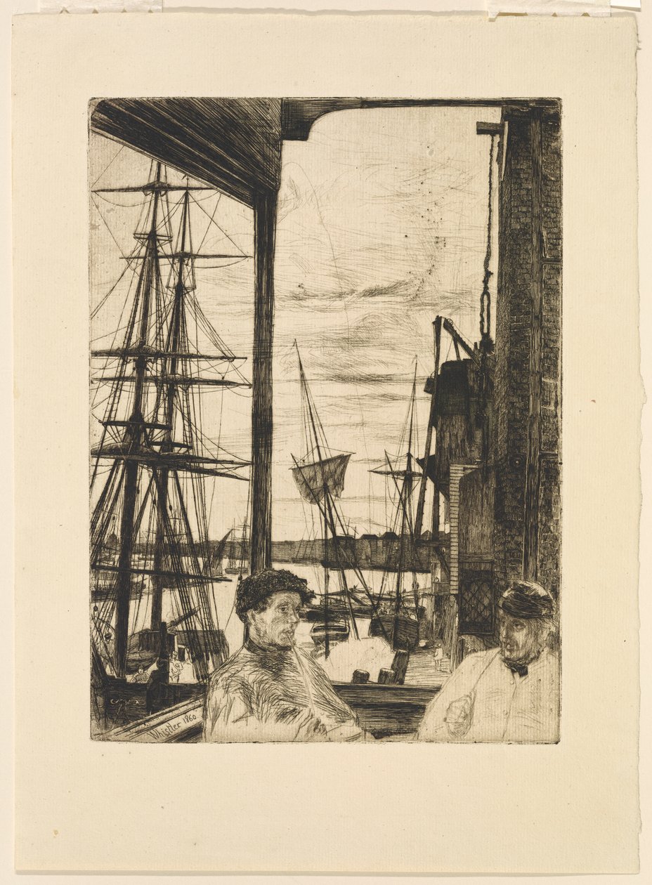 Rotherhithe by James Abbott McNeill Whistler