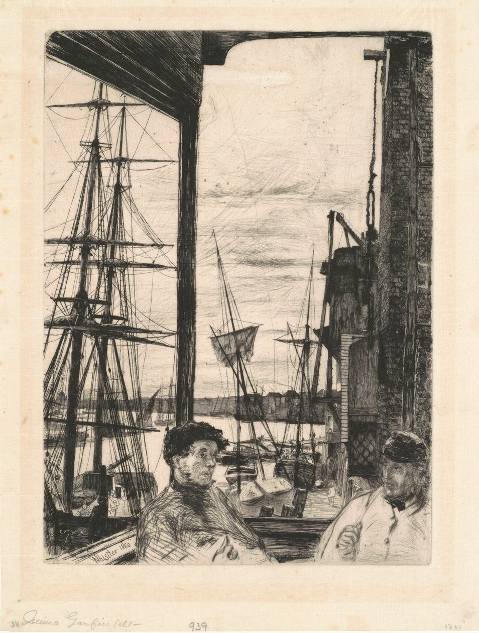 Rotherhithe by James Abbott McNeill Whistler