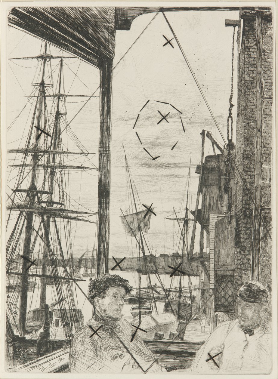 Rotherhithe by James Abbott McNeill Whistler