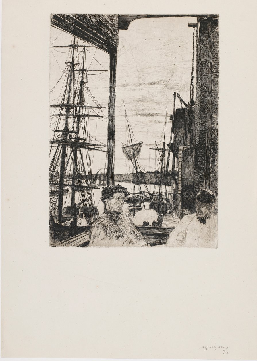 Rotherhithe by James Abbott McNeill Whistler