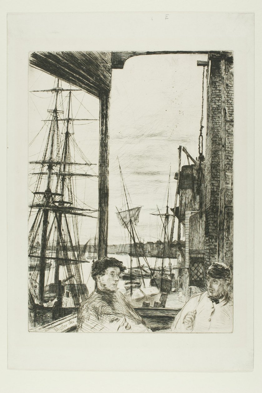 Rotherhithe by James Abbott McNeill Whistler