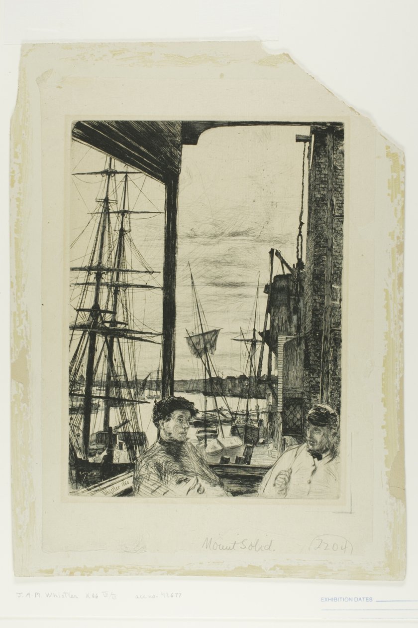 Rotherhithe by James Abbott McNeill Whistler