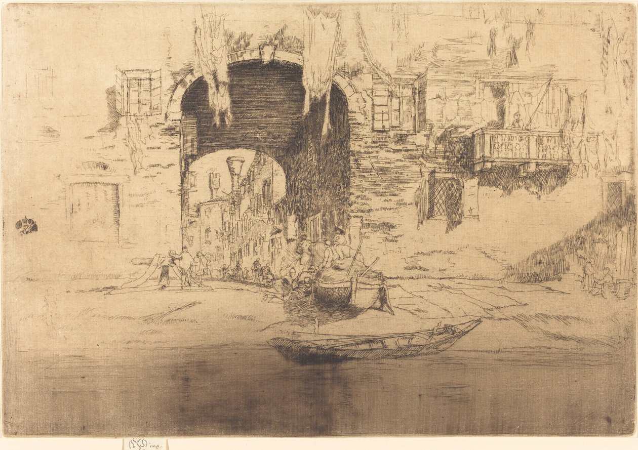 San Biagio by James Abbott McNeill Whistler