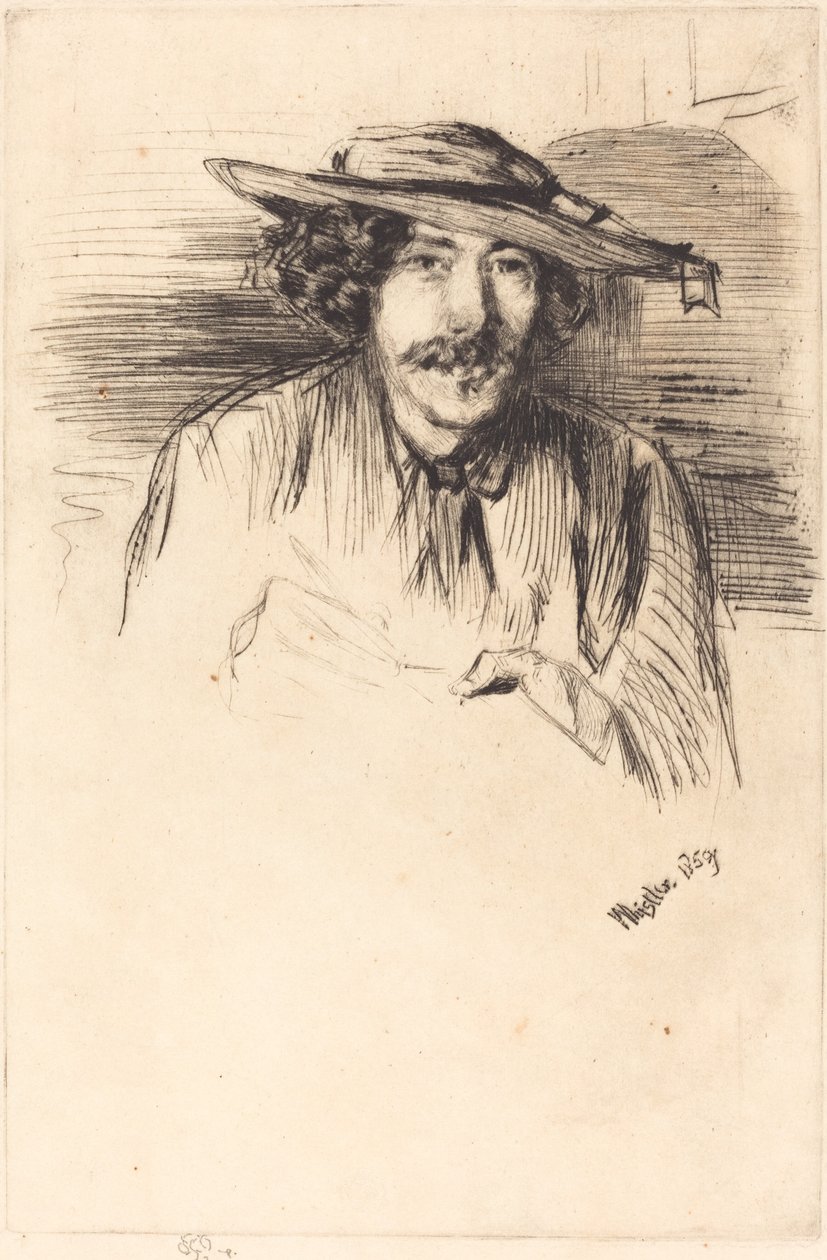 Self-Portrait by James Abbott McNeill Whistler