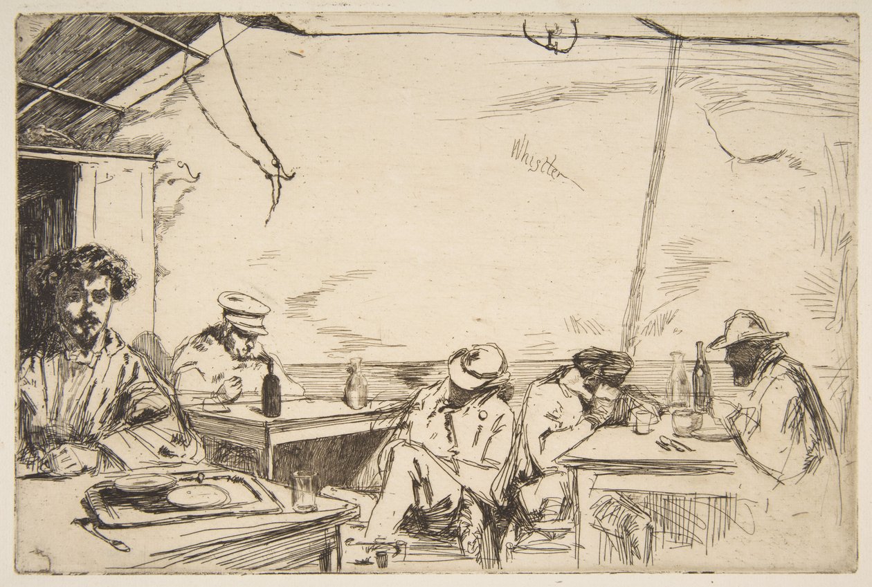 Soup at Three Sous by James McNeill Whistler