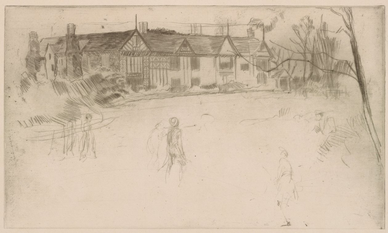 Speke Hall by James Abbott McNeill Whistler
