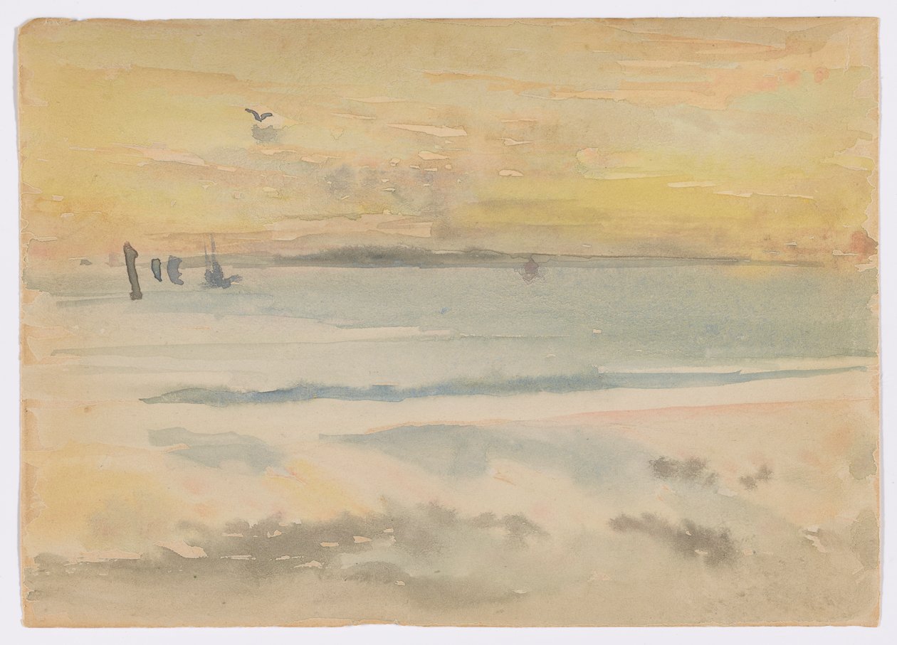St. Ives: Sunset by James Abbott McNeill Whistler