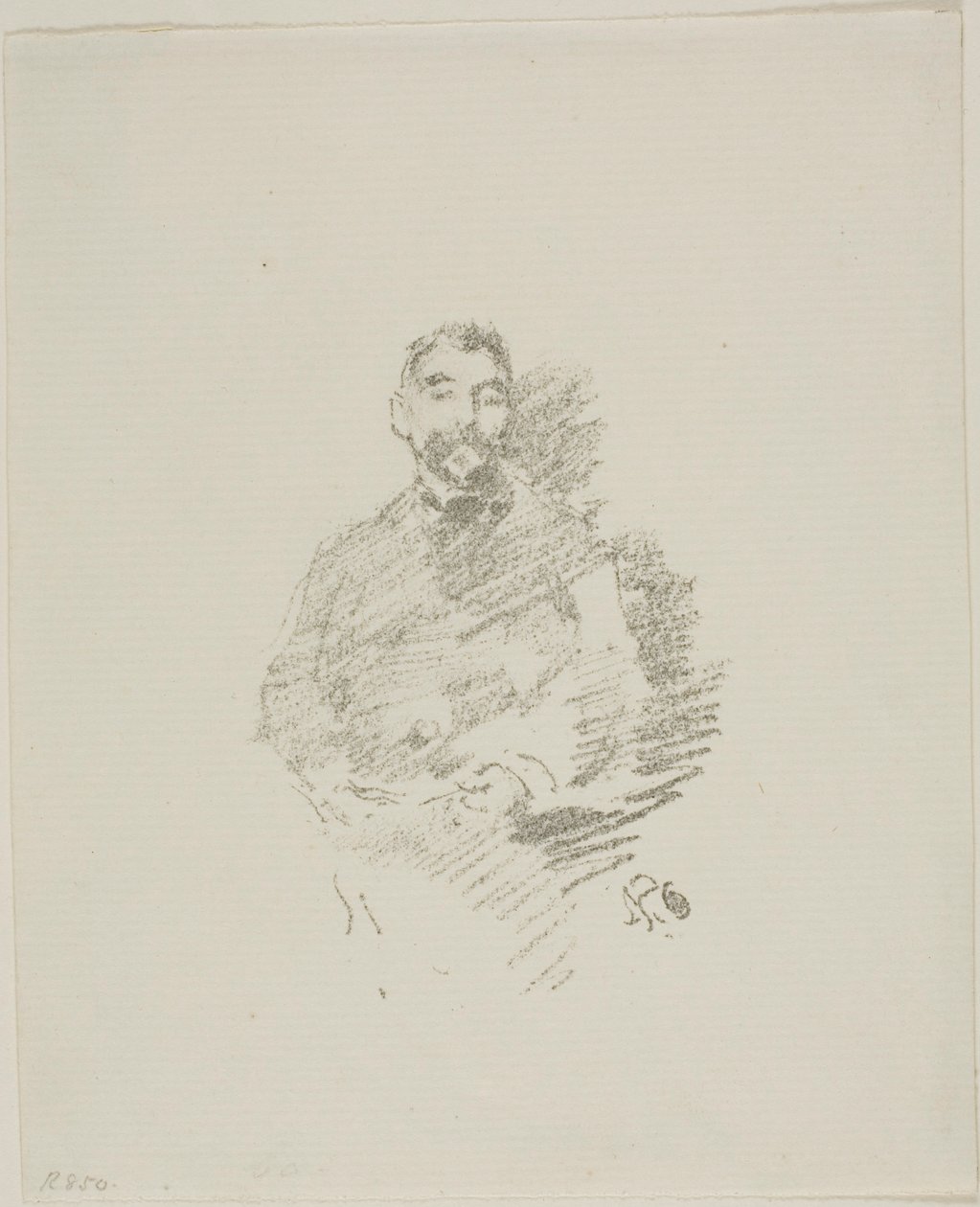Stéphane Mallarmé by James McNeill Whistler