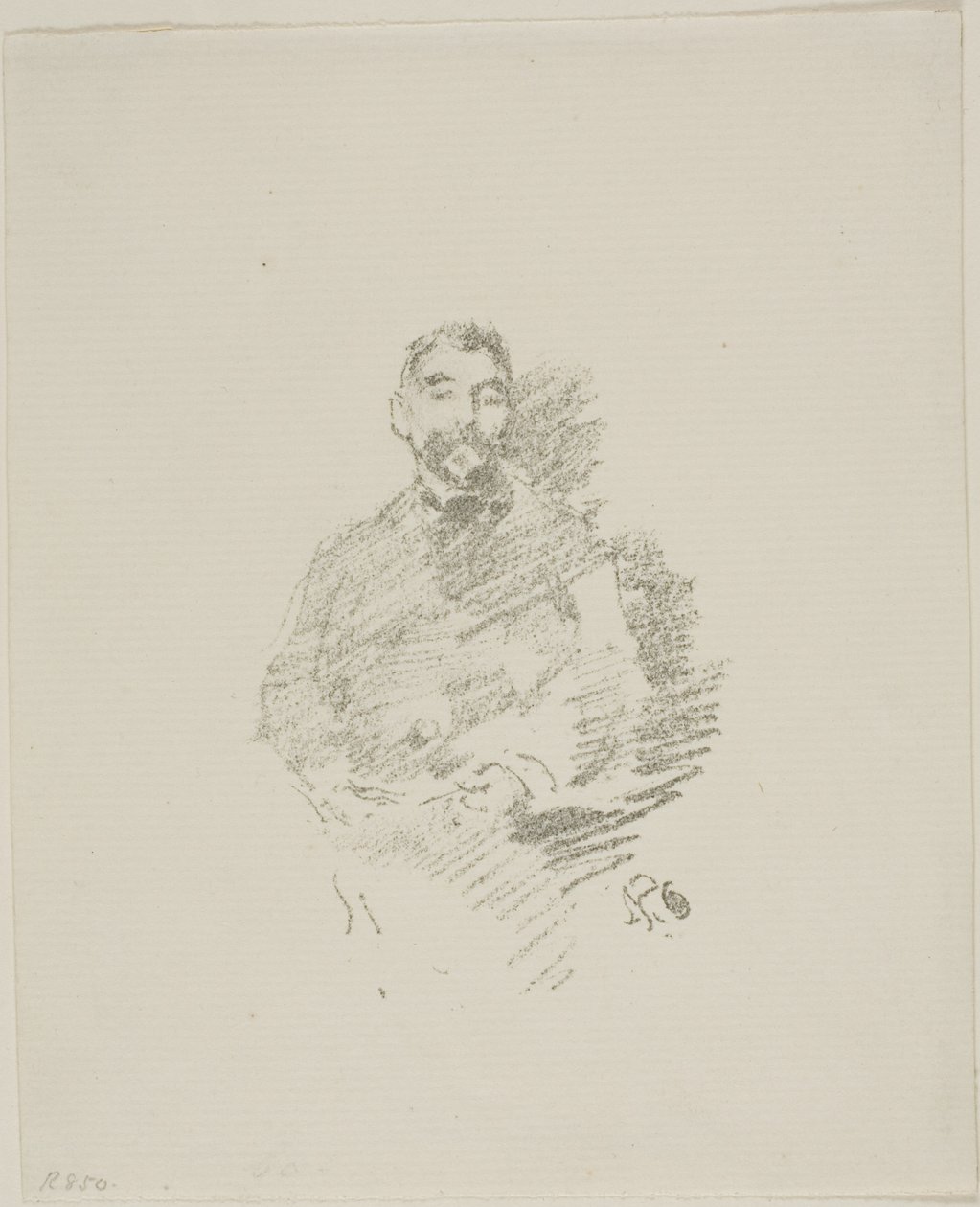 Stéphane Mallarmé by James Abbott McNeill Whistler