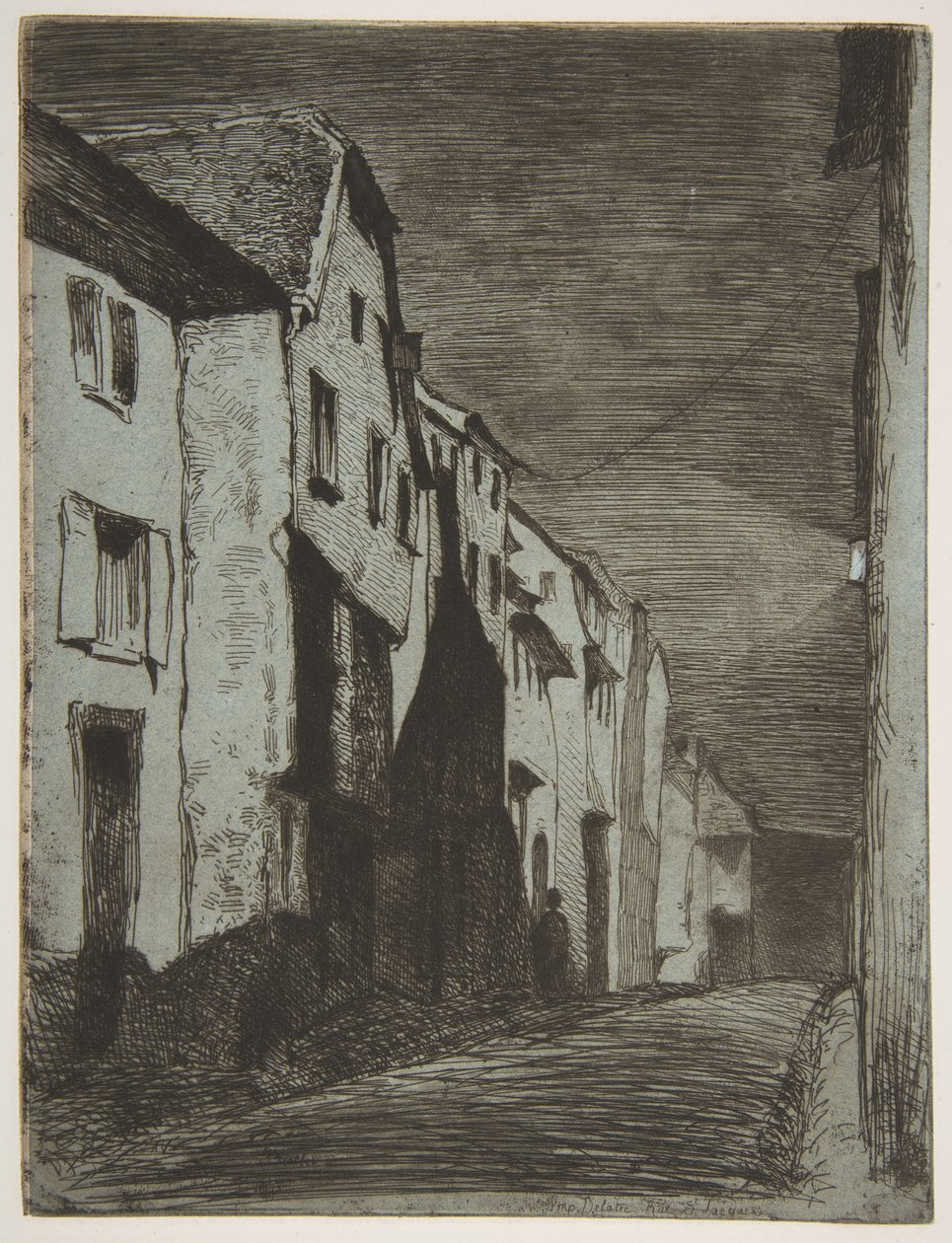 Street at Saverne by James McNeill Whistler