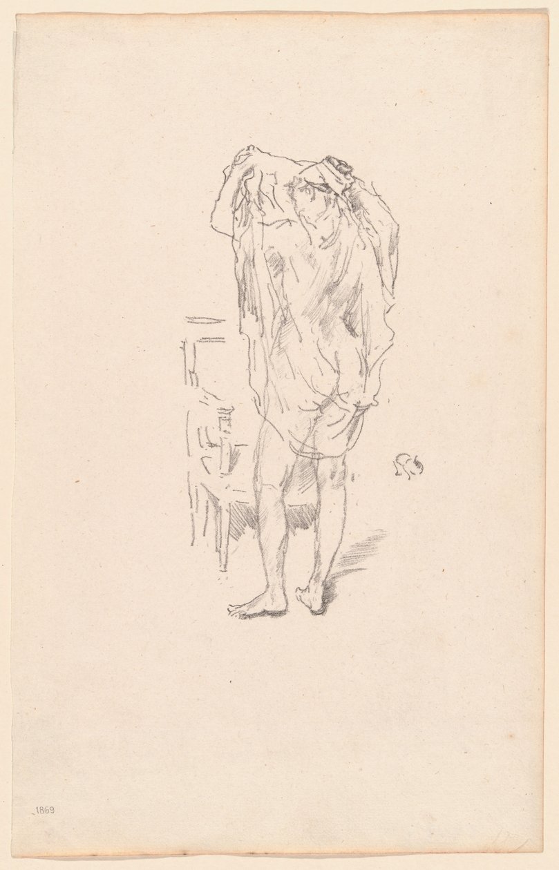 Study by James Abbott McNeill Whistler