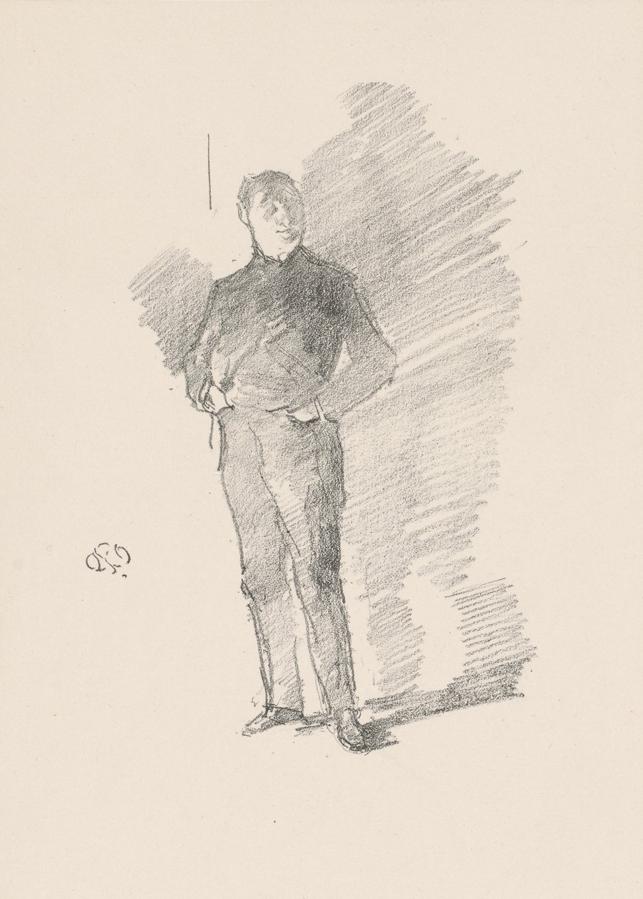 Study No. 2: Mr. Thomas Way by James Abbott McNeill Whistler