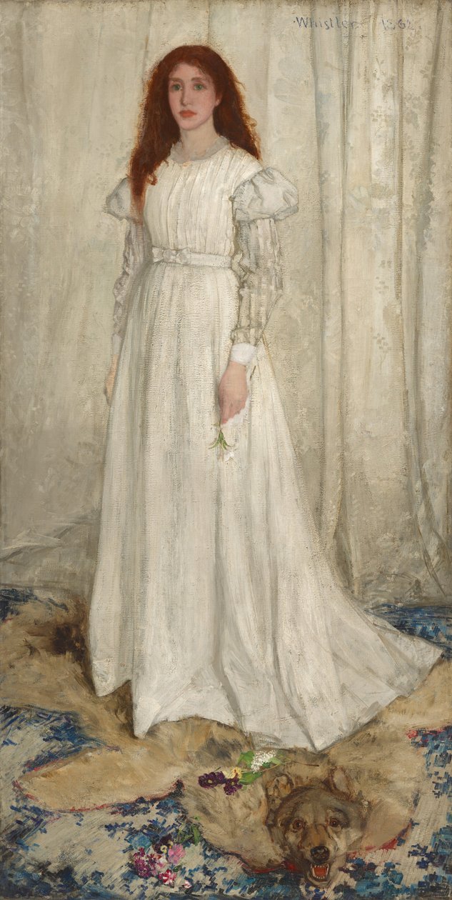Symphony in White, No. 1: The White Girl by James Abbott McNeill Whistler