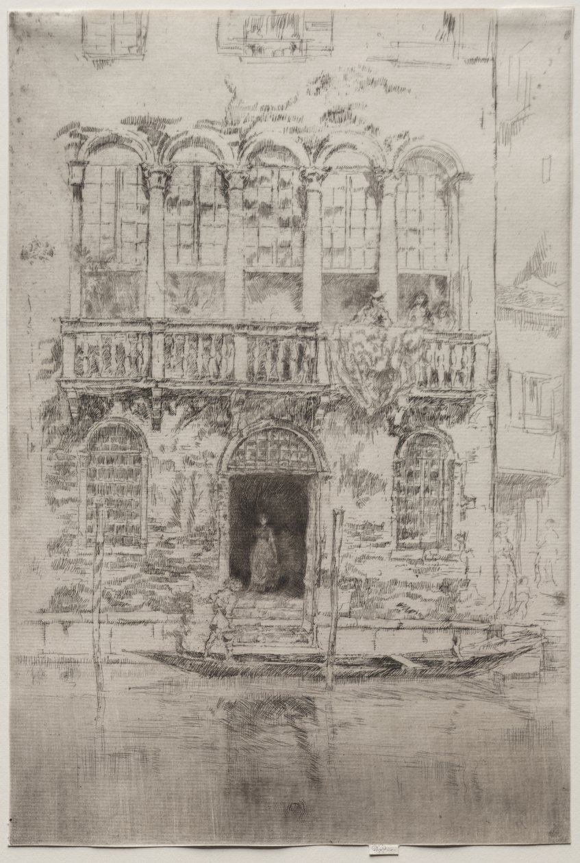 The Balcony by James McNeill Whistler