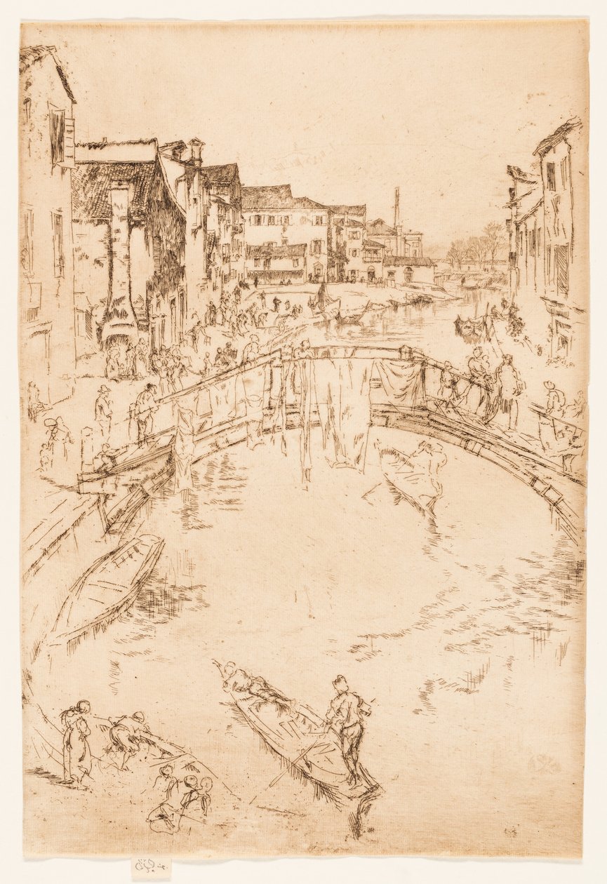 The Bridge, Santa Marta by James Abbott McNeill Whistler