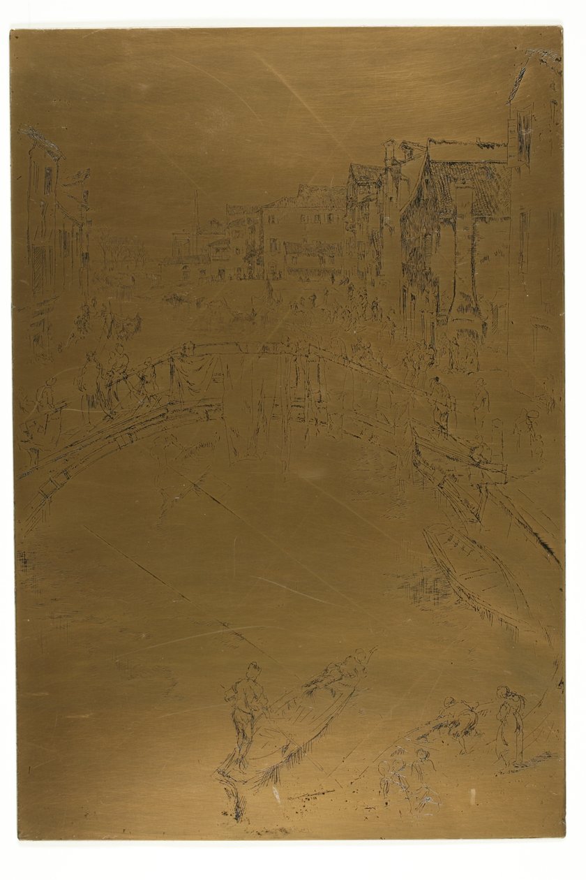 The Bridge, Santa Marta by James McNeill Whistler