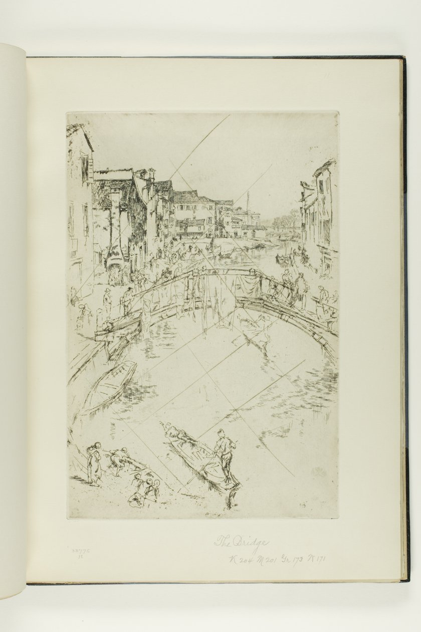 The Bridge, Santa Marta by James McNeill Whistler
