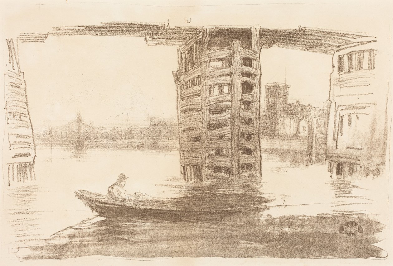 The Broad Bridge by James McNeill Whistler