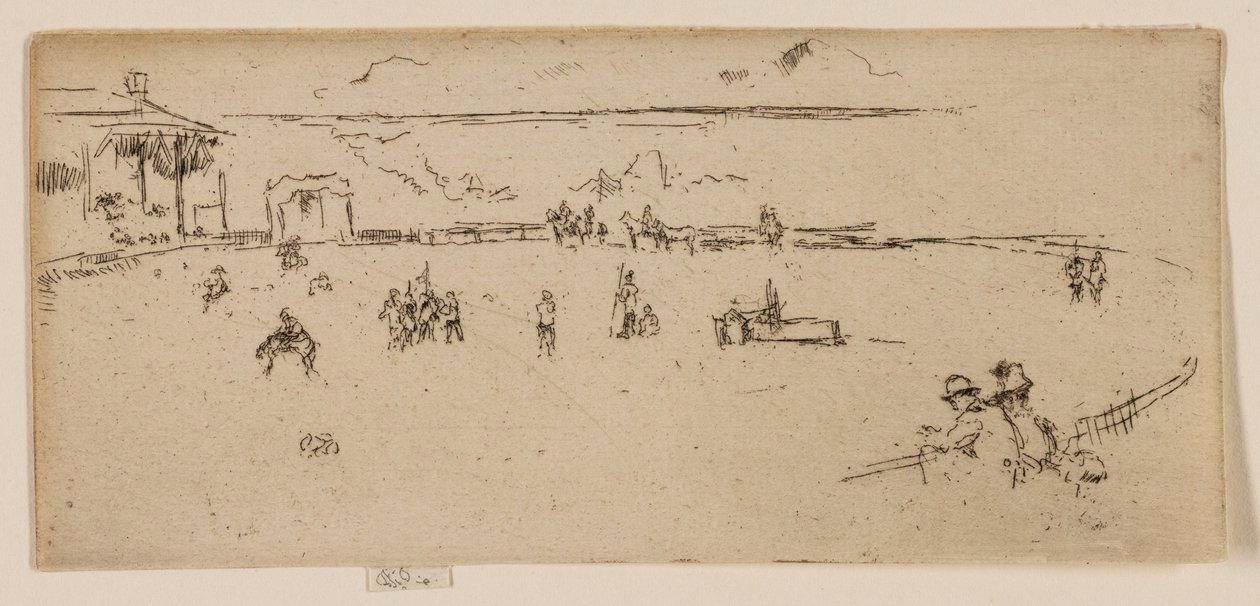 The Bucking Horse, Wild West by James Abbott McNeill Whistler