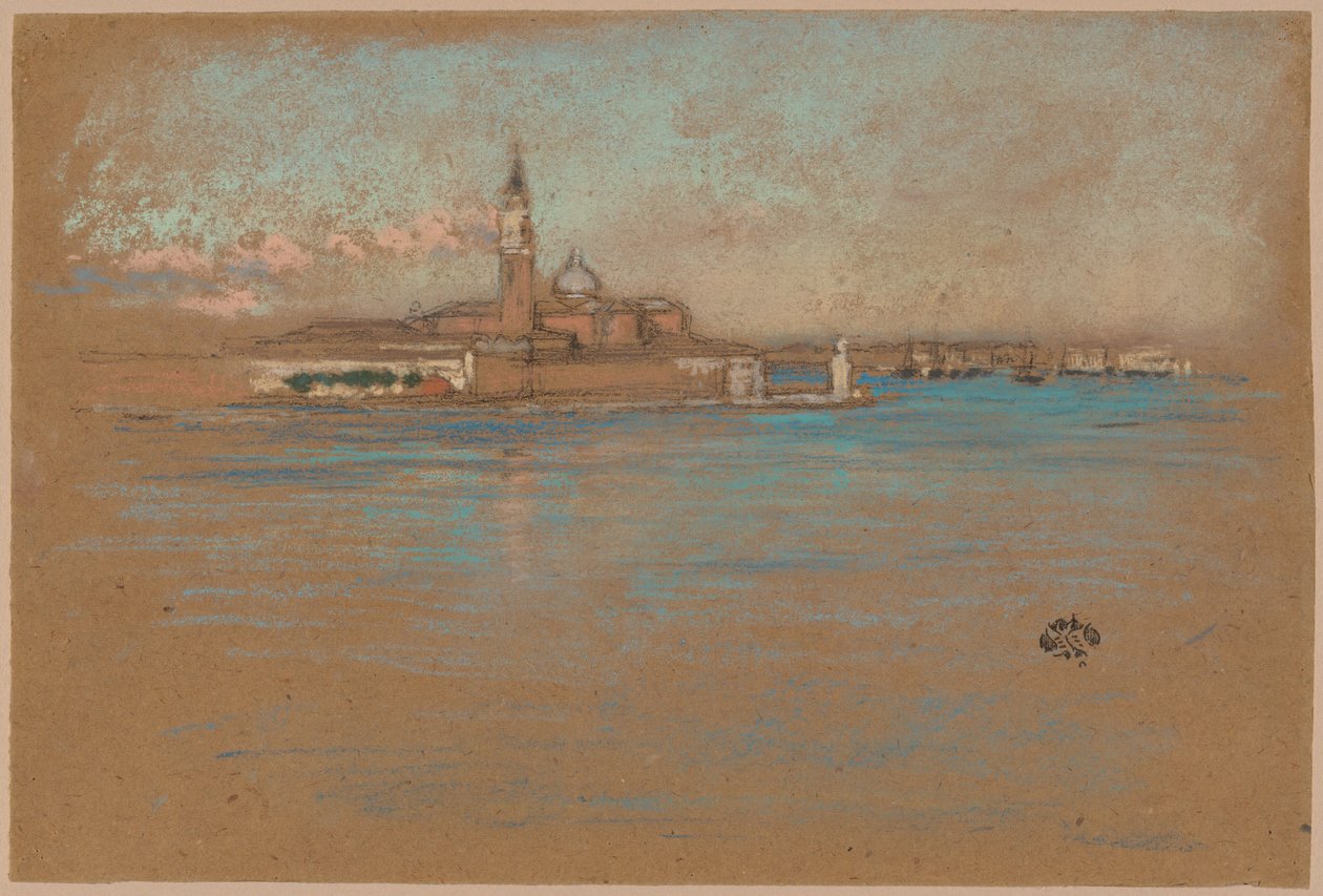 The Church of San Giorgio Maggiore by James Abbott McNeill Whistler