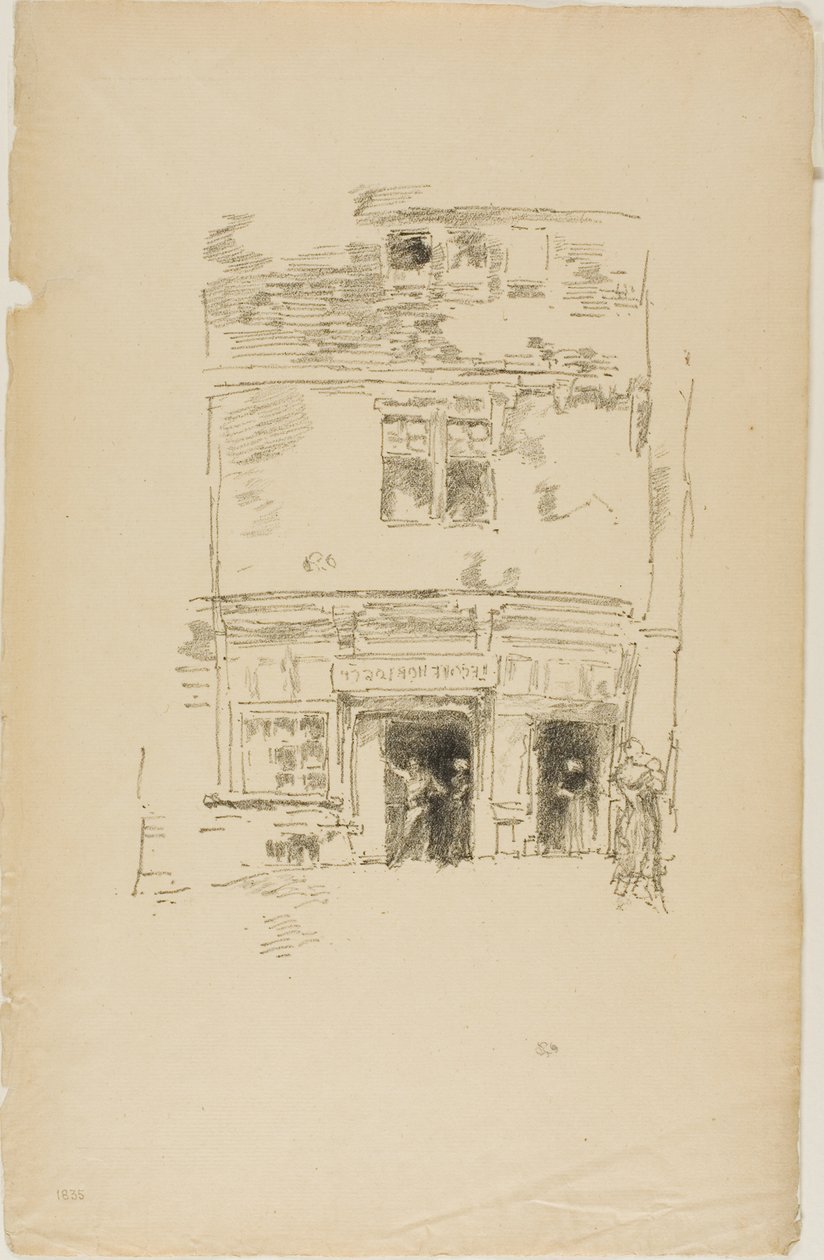 The Clock-Makers, Paimpol by James Abbott McNeill Whistler