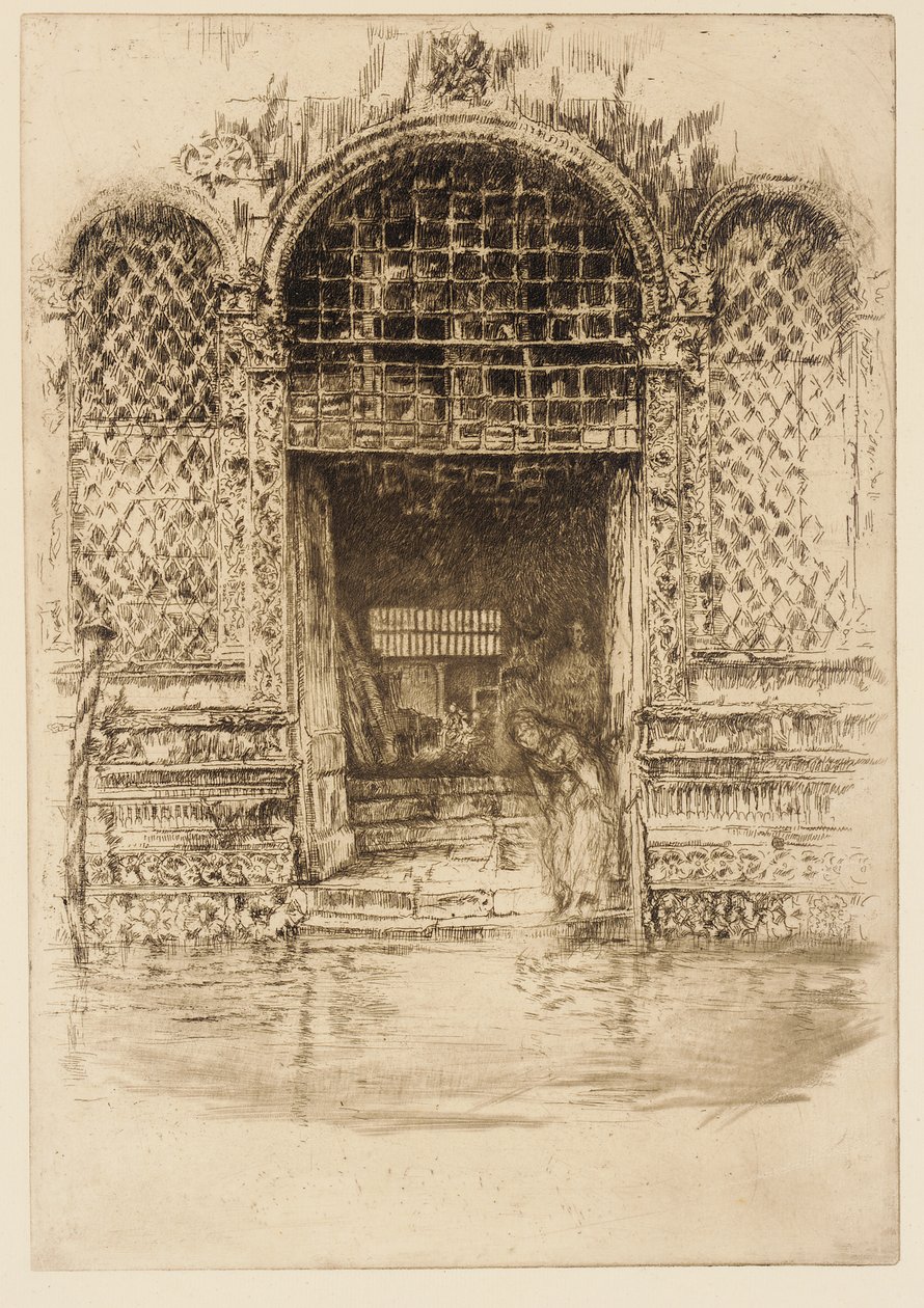The Doorway by James Abbott McNeill Whistler