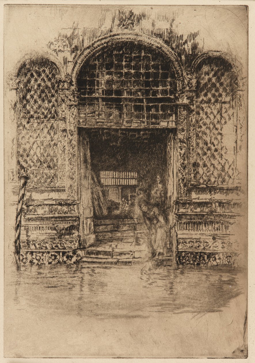 The Doorway by James Abbott McNeill Whistler