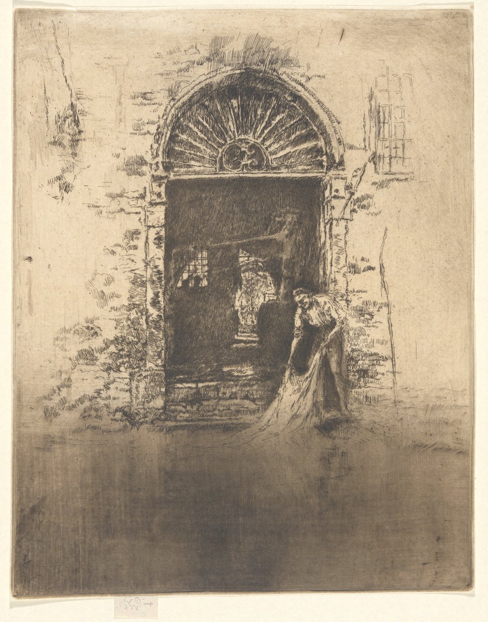 The Dyer by James Abbott McNeill Whistler