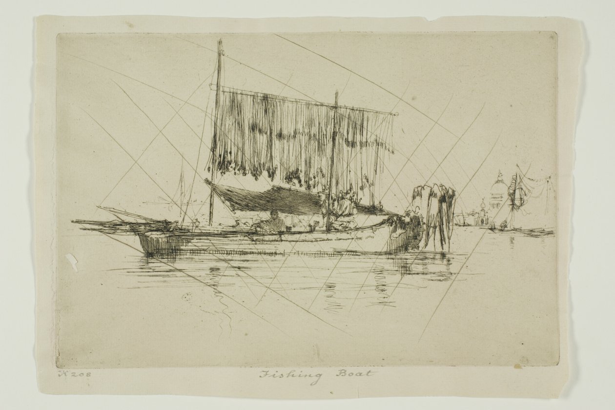 The Fishing Boat by James Abbott McNeill Whistler