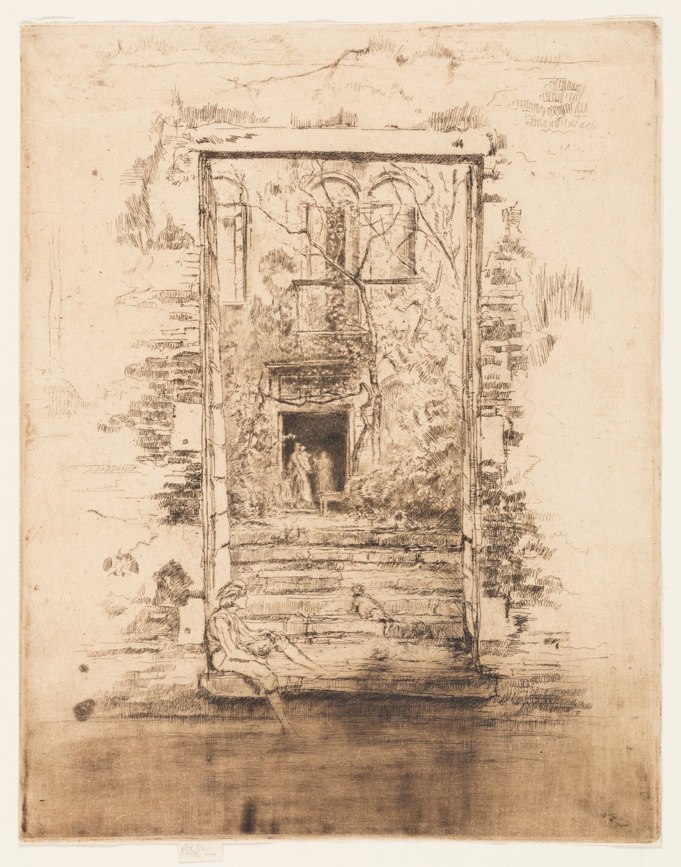 The Garden by James Abbott McNeill Whistler