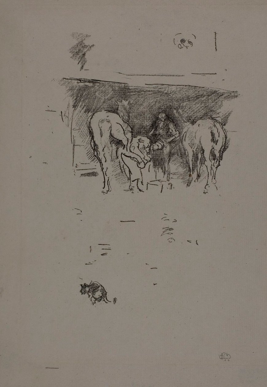 The Good Shoe by James Abbott McNeill Whistler