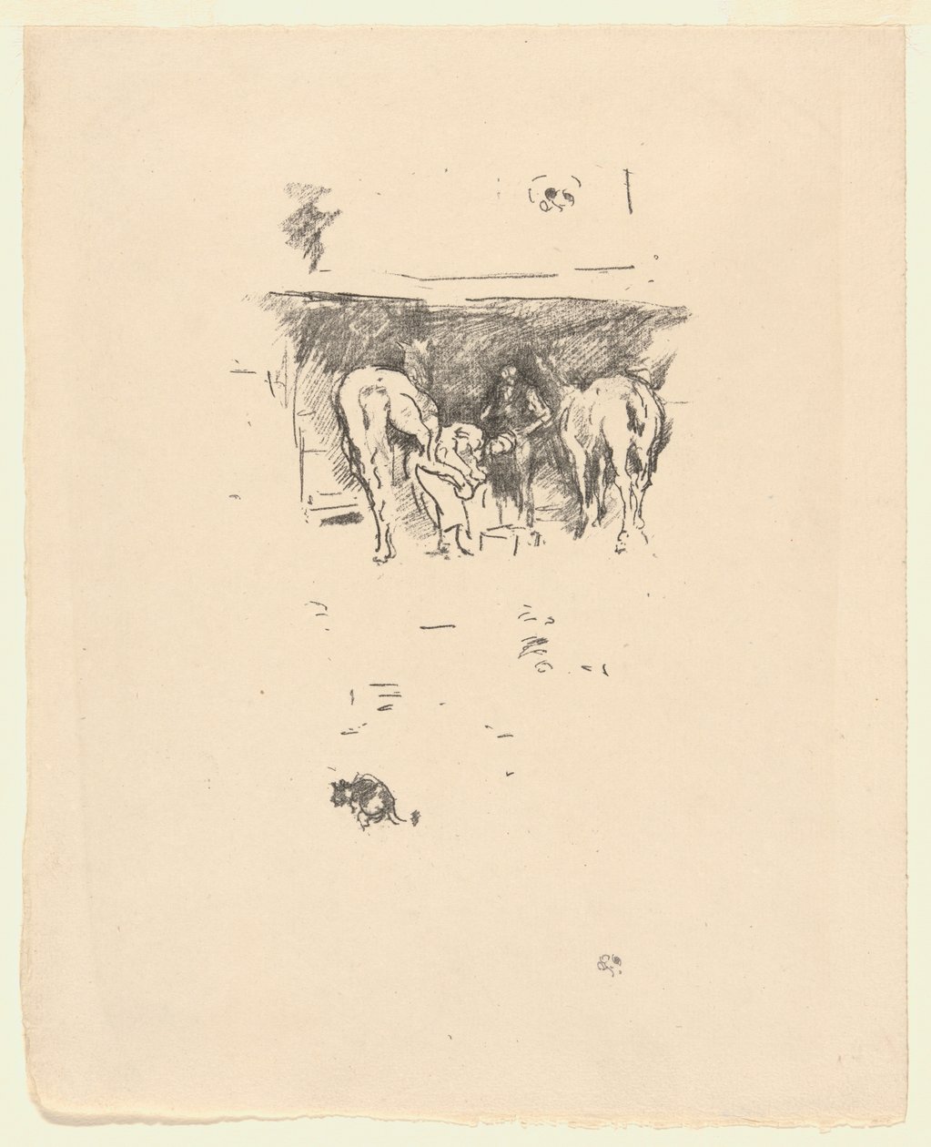 The Good Shoe by James Abbott McNeill Whistler