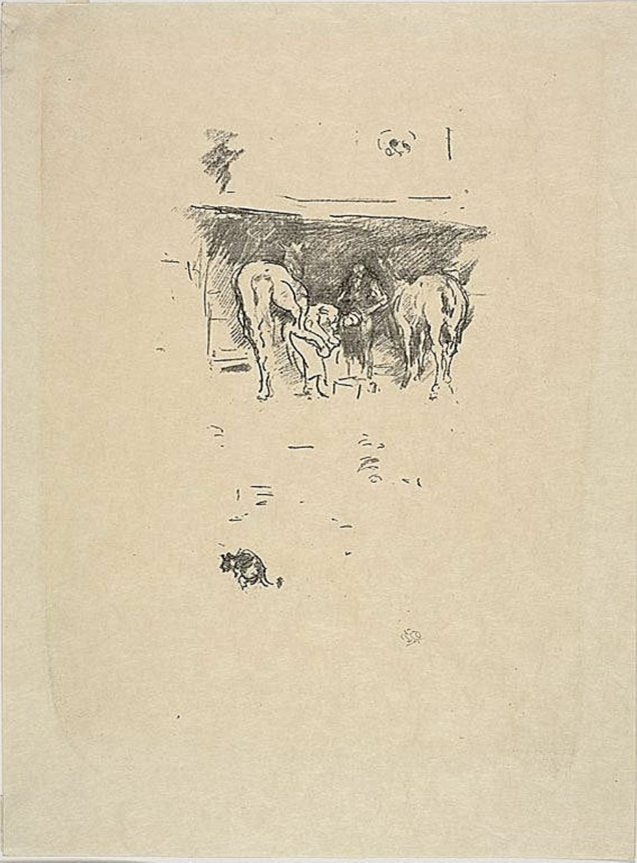 The Good Shoe by James Abbott McNeill Whistler