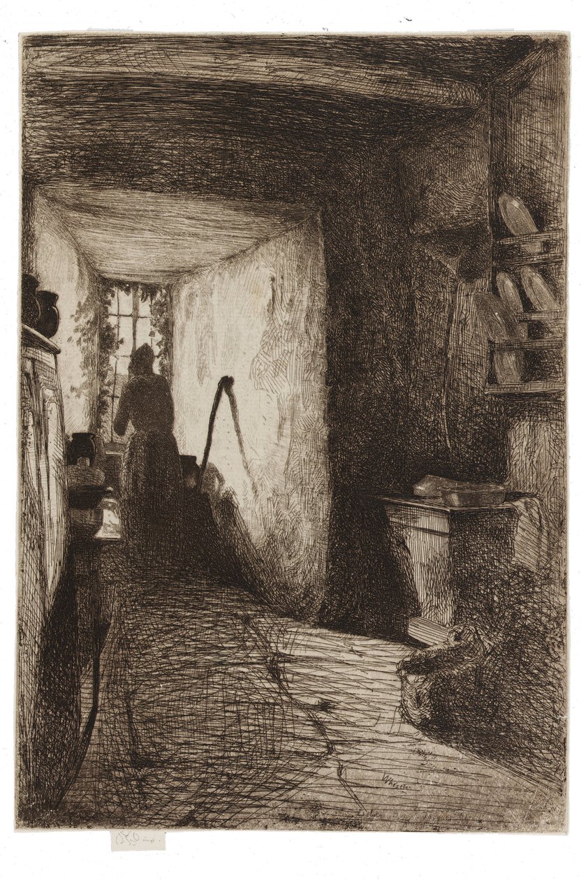 The Kitchen by James Abbott McNeill Whistler