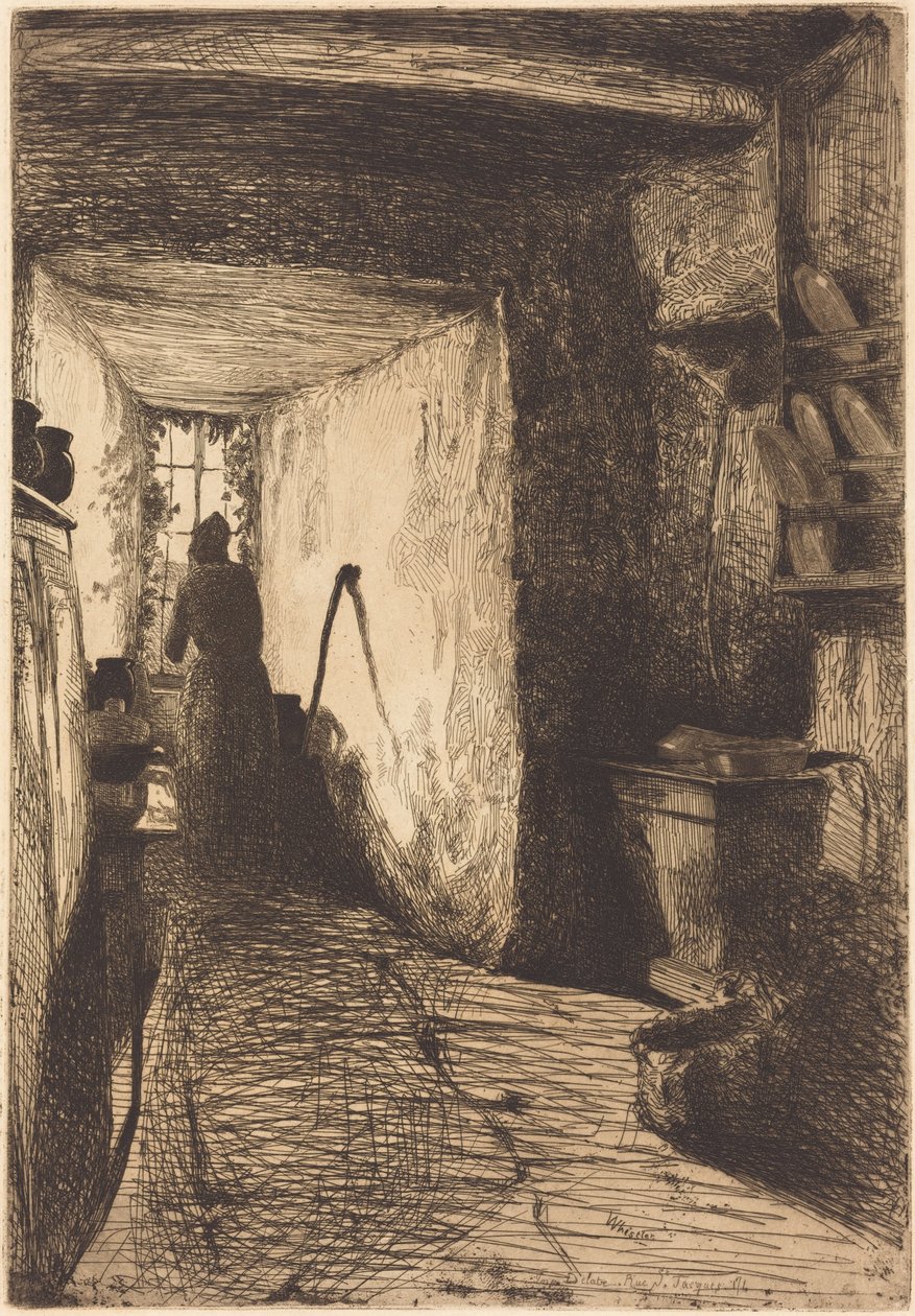 The Kitchen by James McNeill Whistler