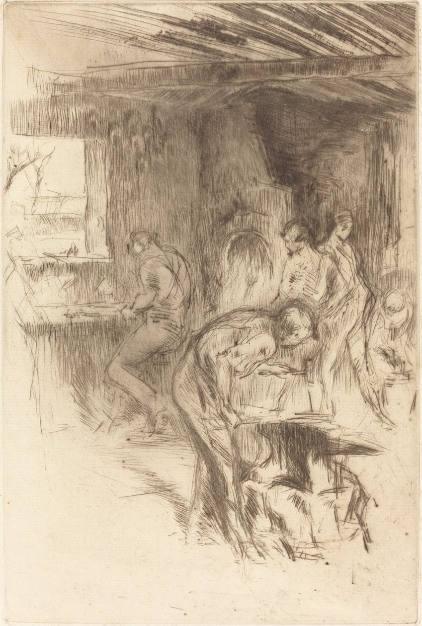 The Little Forge by James Abbott McNeill Whistler