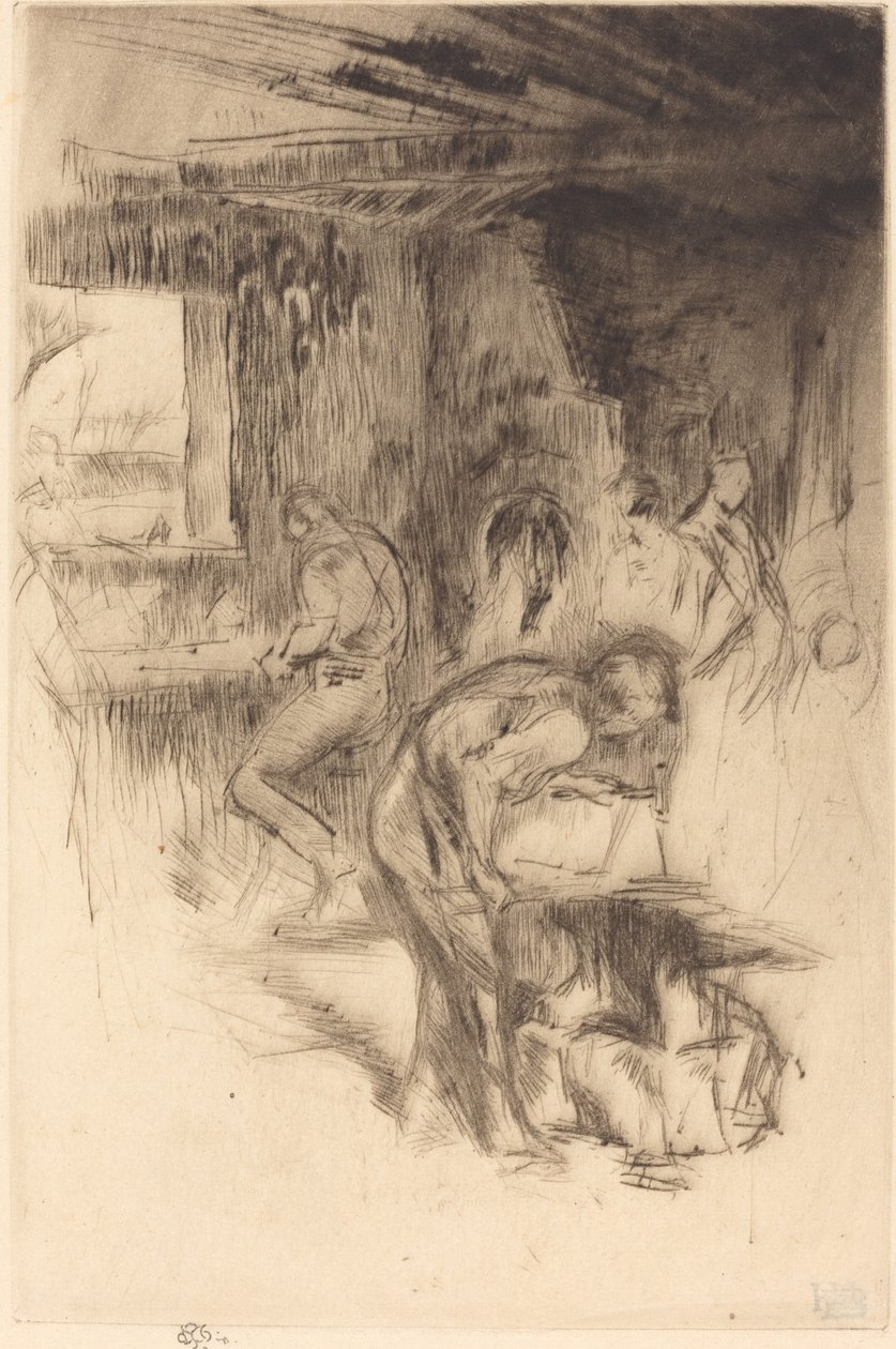 The Little Forge by James Abbott McNeill Whistler