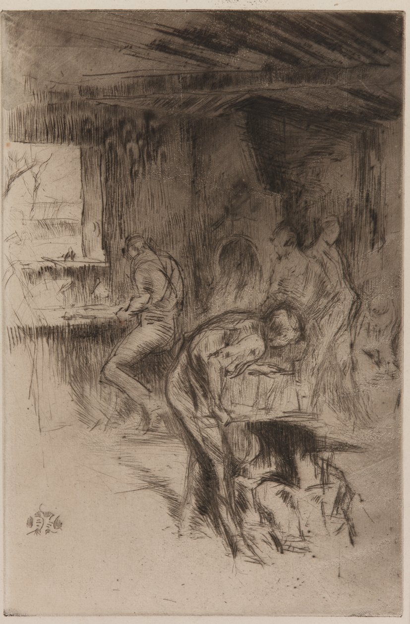 The Little Forge, Liverpool by James Abbott McNeill Whistler