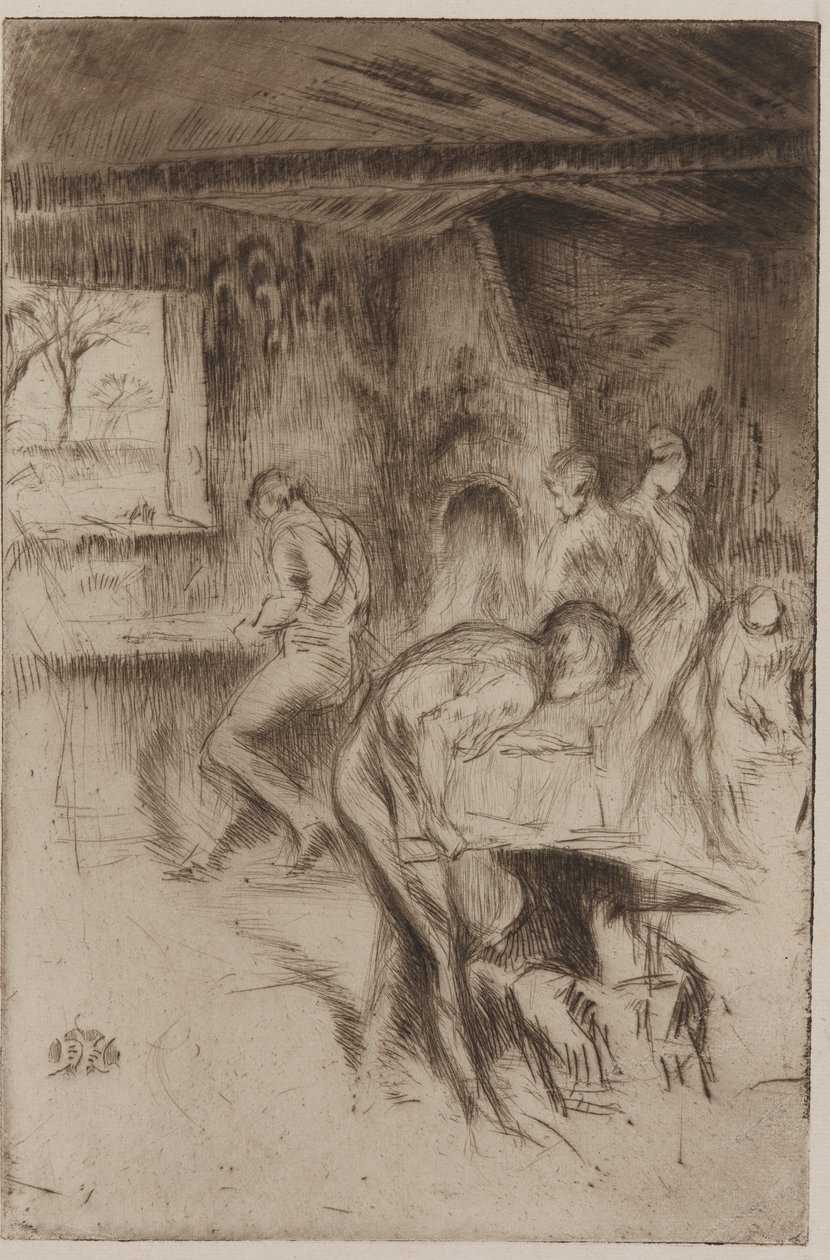 The Little Forge, Liverpool by James Abbott McNeill Whistler