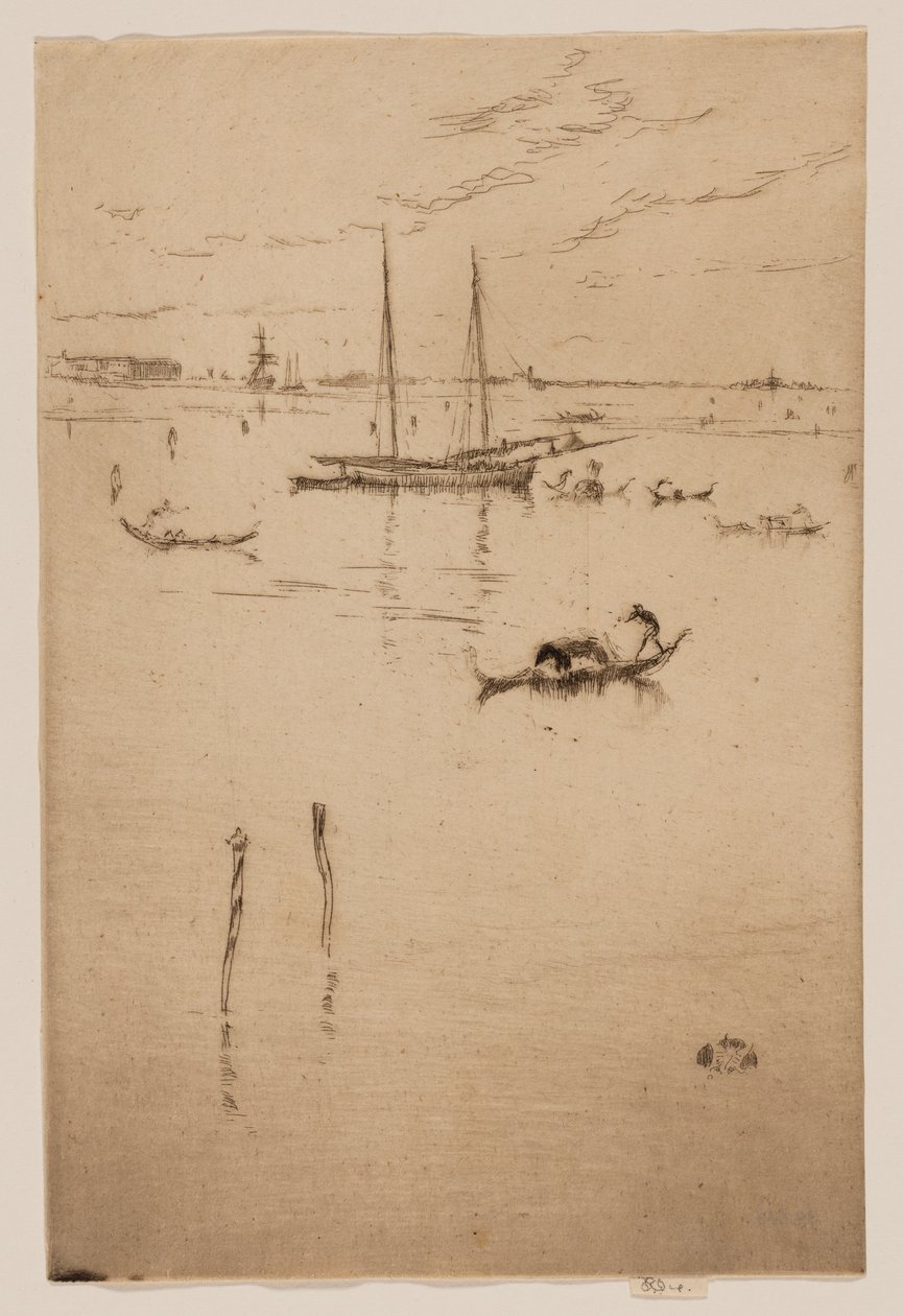 The Little Lagoon by James Abbott McNeill Whistler