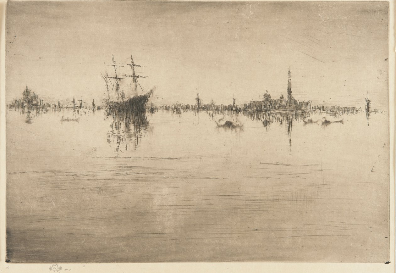 The Little Mast by James Abbott McNeill Whistler
