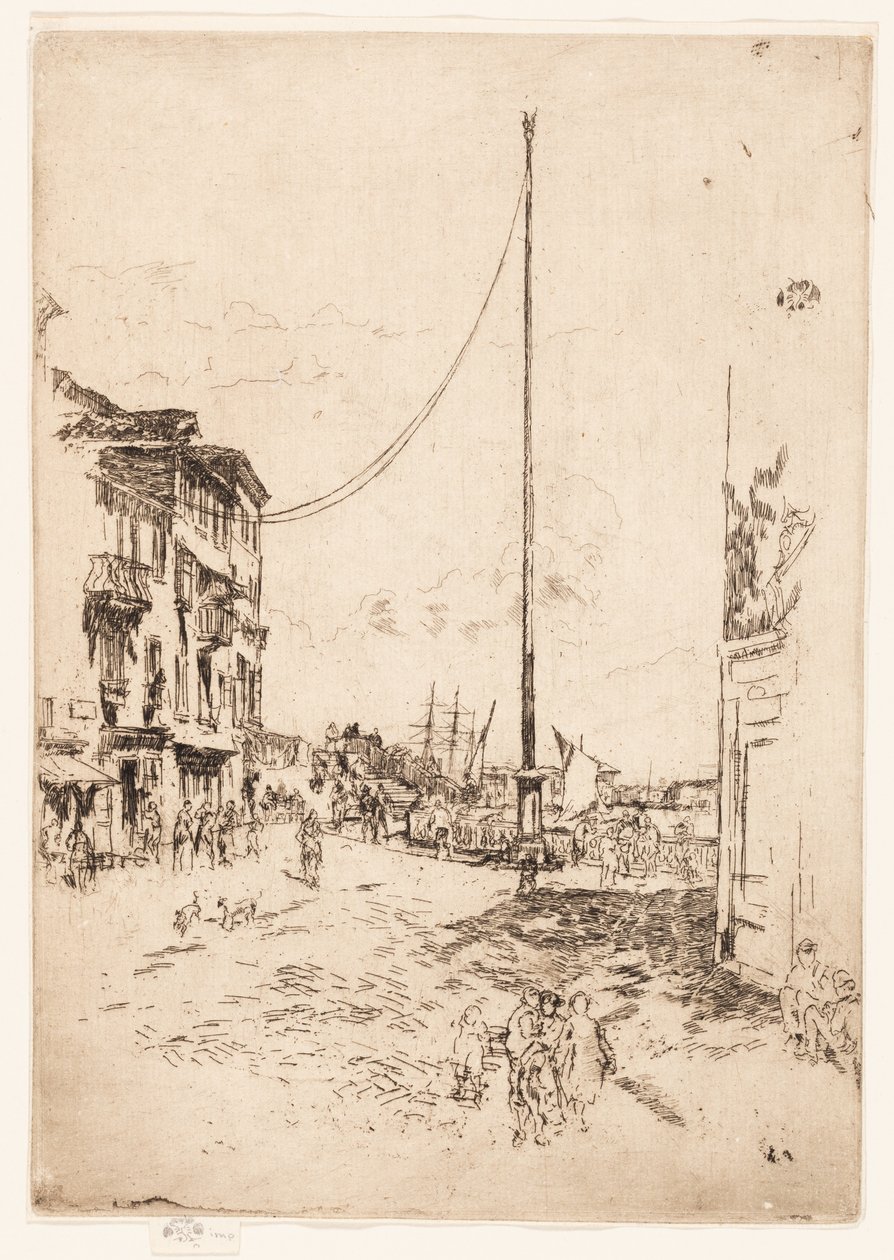 The Little Mast by James Abbott McNeill Whistler